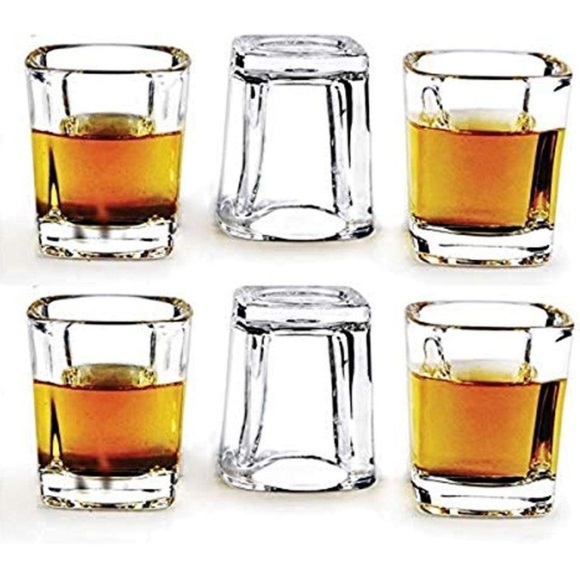 Other - (6) Glass Shot Glasses